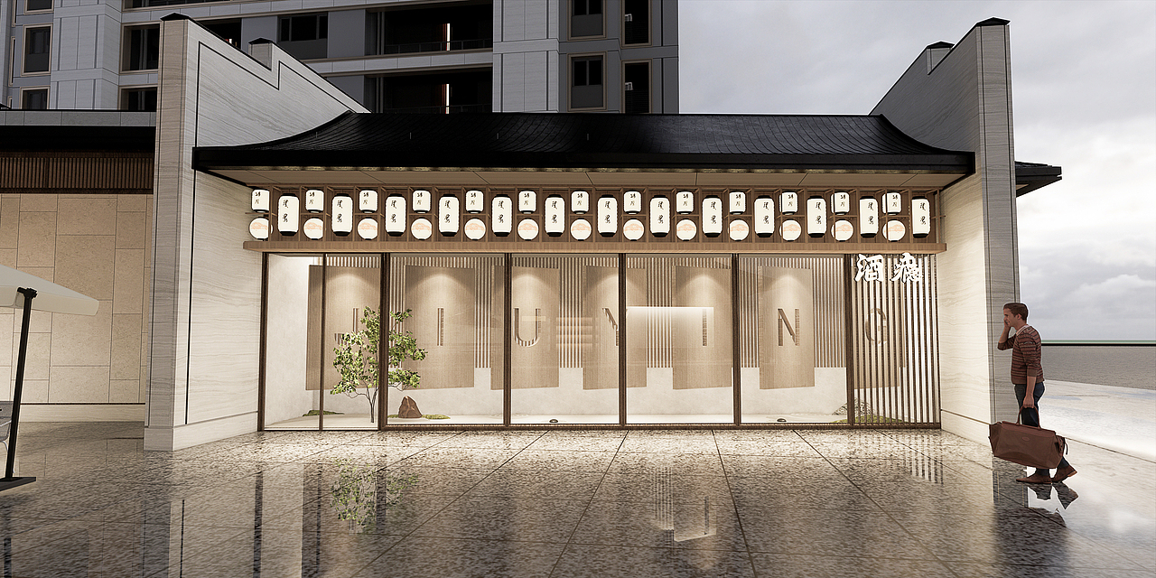 建发商业街（图ZMzQ2MzA3MDMy） - 商业空间设计 - 站酷设计师Echo不爱吃香菜原创素材 - 站酷ZCOOL