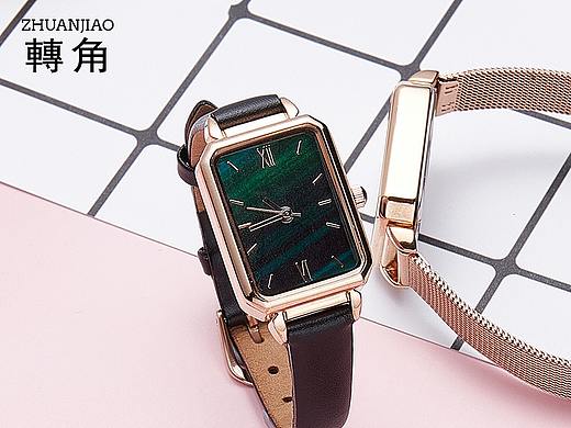 女款时尚纤细小牛皮表带主图