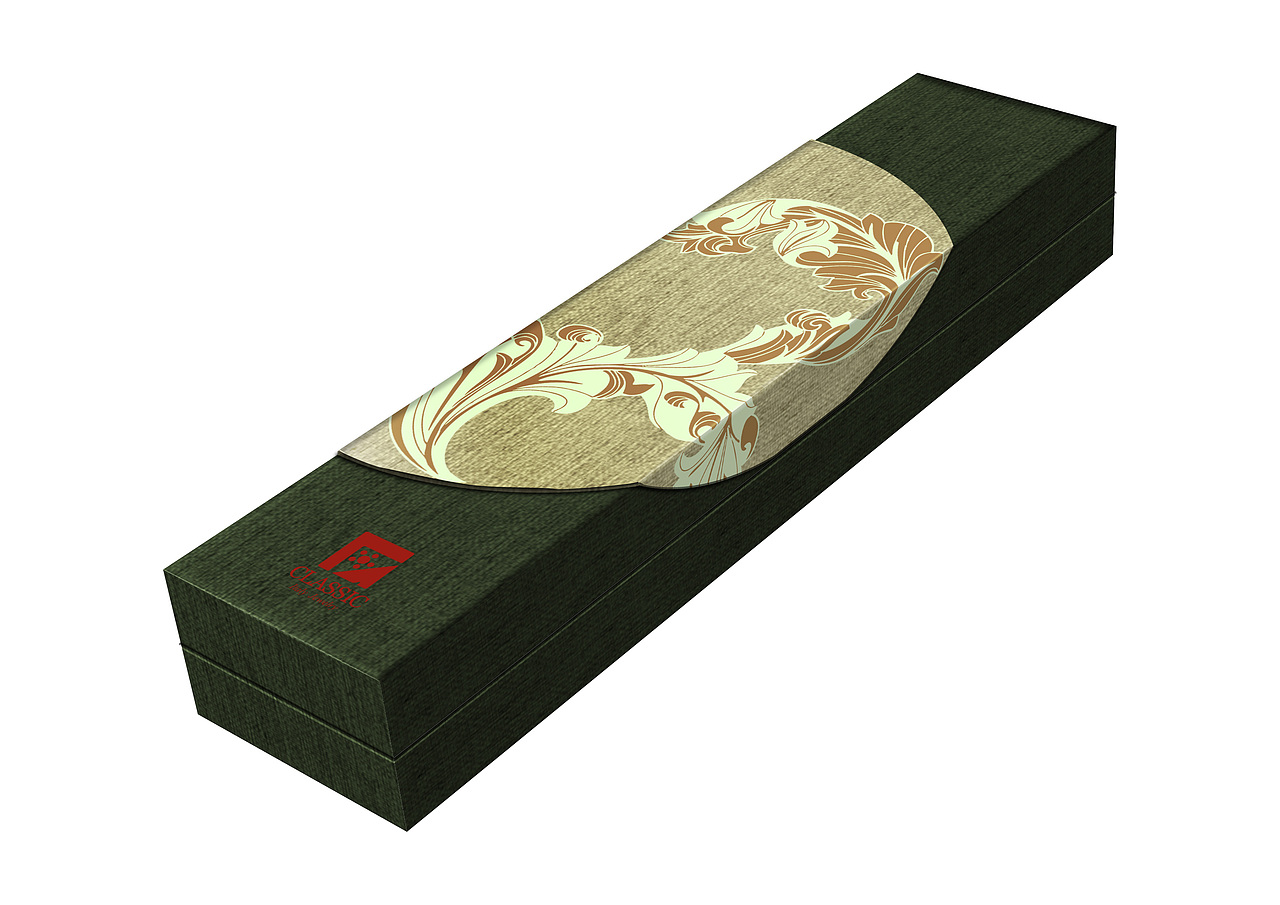 清新淡雅麻布礼盒