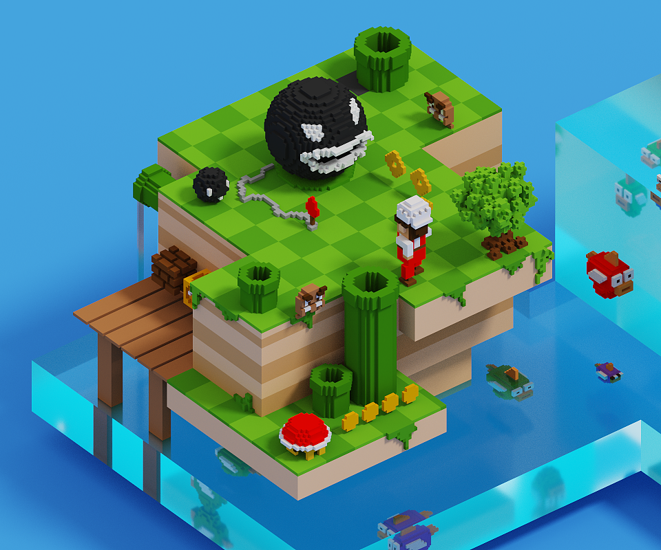 马里奥。（图ZMjIwNTAxNjk2） - 动画/影视 - 站酷设计师荷西2077原创素材 - 站酷ZCOOL