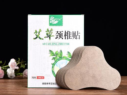 南阳淘宝摄影芩艾坊颈椎贴产品拍照摄影制作阿里详情页
