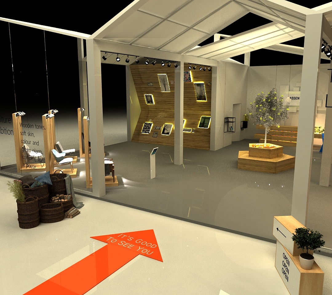 展会展厅展示展览会展设计3D效果图|三维|场景|3D设计师NG男 - 原创作品 - 站酷 (ZCOOL)