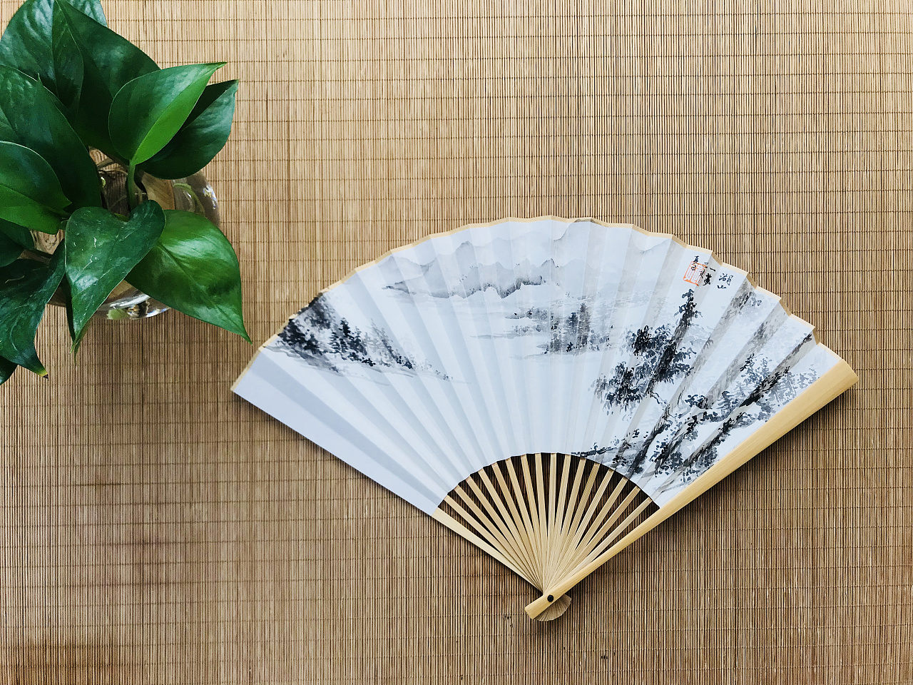 山水 折扇 - 原创作品 - 站酷(zcool)
