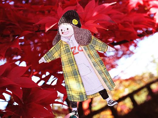 纸片人的旅行part4（个人主页-ZNDA4MzY4MzY=） - 艺术插画 - 站酷设计师applenana原创素材 - 站酷ZCOOL