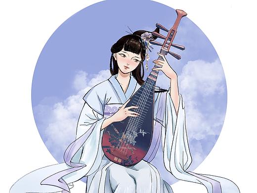 古风人设插画