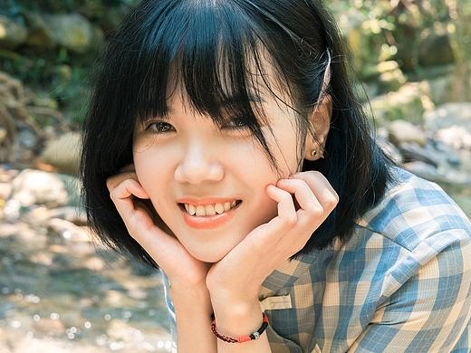 遇到阳光的富士