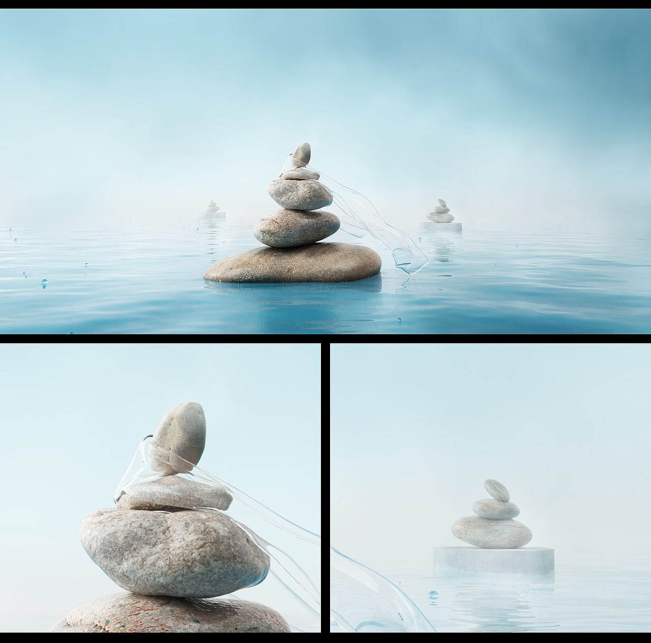 Scene test 一些场景练习（图ZMTc2NjQ1MjE2） - 场景 - 站酷设计师潘哒J原创素材 - 站酷ZCOOL