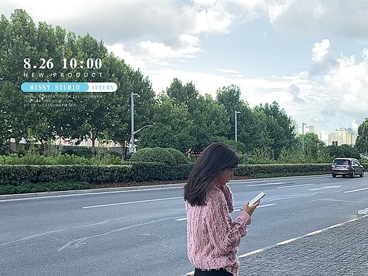 女装网红首页海报集合
