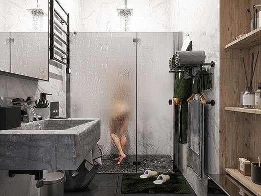 莫斯科青年公寓（3dmax，F(xiàn)storm，Pscc）（個人主頁-ZNDExNTU0ODg=） - 家裝設計 - 站酷設計師Angel大老陳原創(chuàng)素材 - 站酷ZCOOL