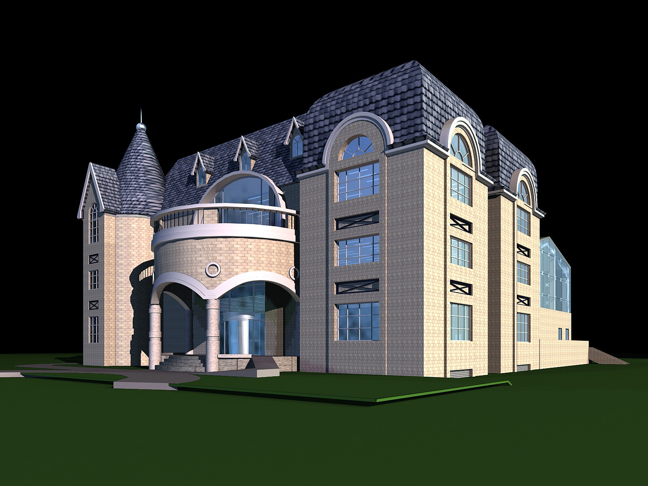 3D模型制作（图ZNzIyNzc1NDA=） - 建筑设计 - 站酷设计师This赵小剑原创素材 - 站酷ZCOOL