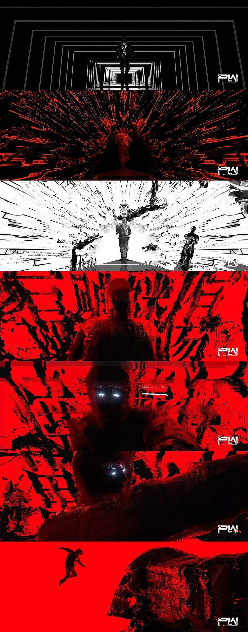 白举纲 「白日梦境」巡演 vj 舞台视觉