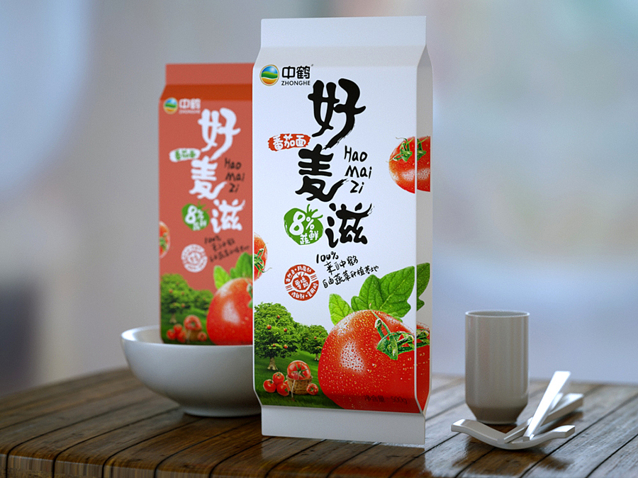 中鹤-好麦滋包装设计(图ZNTI0MjEwNjg=) - 包装 - 站酷设计师AOCHDA奥创原创素材 - 站酷ZCOOL