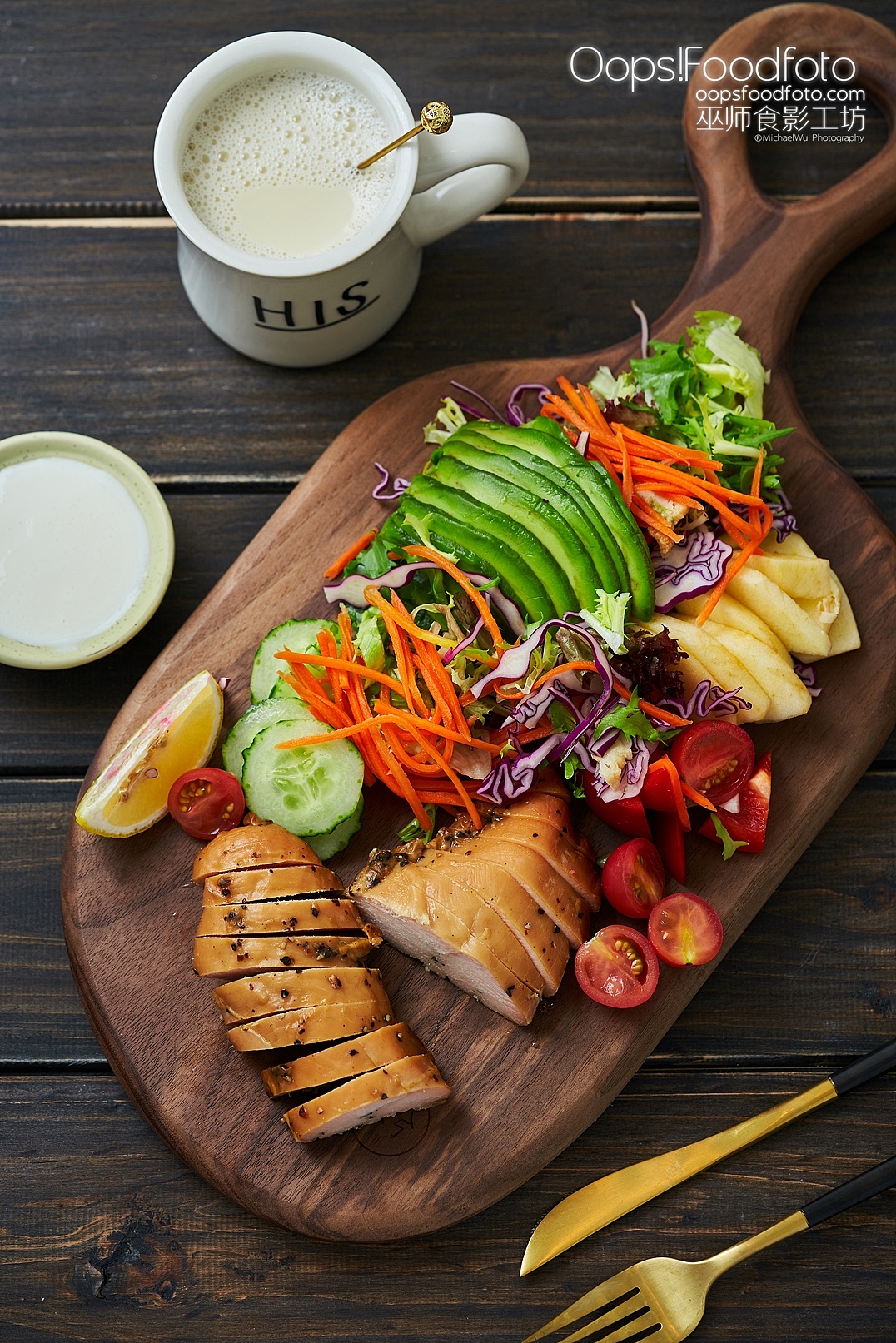 黑椒鸡胸肉-沙拉必备