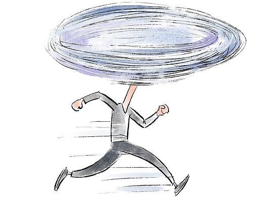 漫画 /  你怎敢倒下， 你身后空无一人