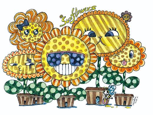 手绘 插画 日常速涂习作 