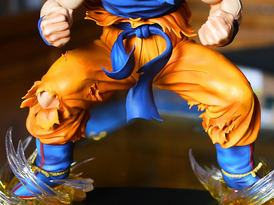 手办随拍 龙珠Z 赛亚人之觉醒