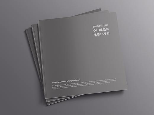 简约灰色画册设计