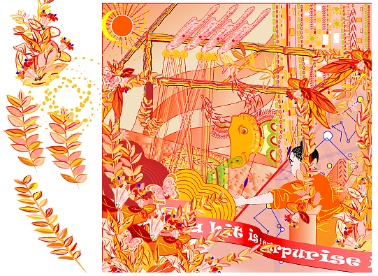 插画设计|传统文化|天工开物|染色织布（图ZMzAyNDY0OTA0） - 商业插画 - 站酷设计师Z08116501原创素材 - 站酷ZCOOL