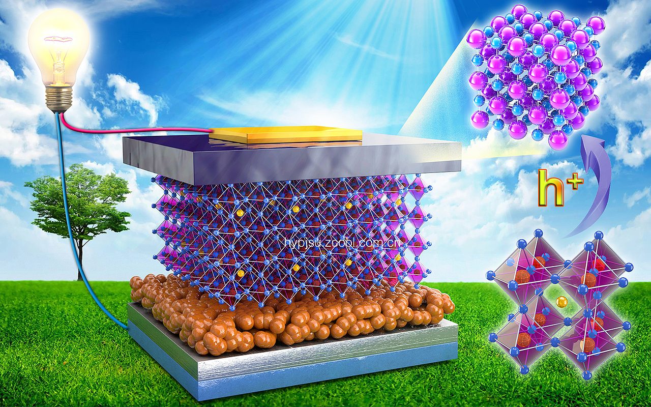 TOC图：钙钛矿太阳能电池（图ZMTMzMjM5NDY4） - 其他三维 - 站酷设计师HYP_JNU原创素材 - 站酷ZCOOL