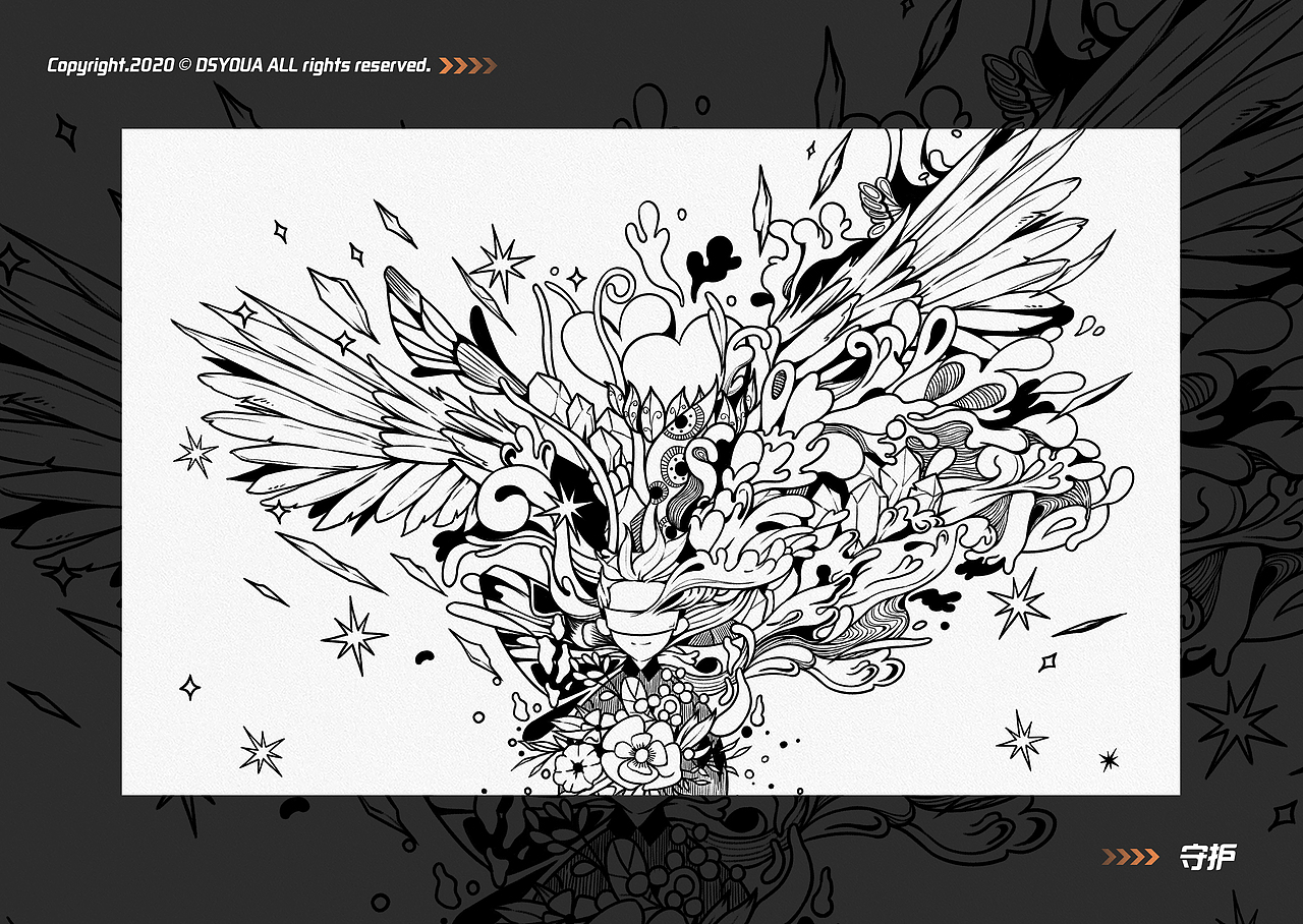 2020个人作品集（图ZMjUxMzcxNzY4） - 商业插画 - 站酷设计师尢尢阿原创素材 - 站酷ZCOOL