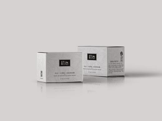 化妆品膏霜简约北欧风格外包装盒子设计