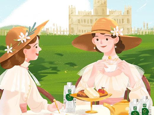 金典姗娟纯牛奶女神节插图