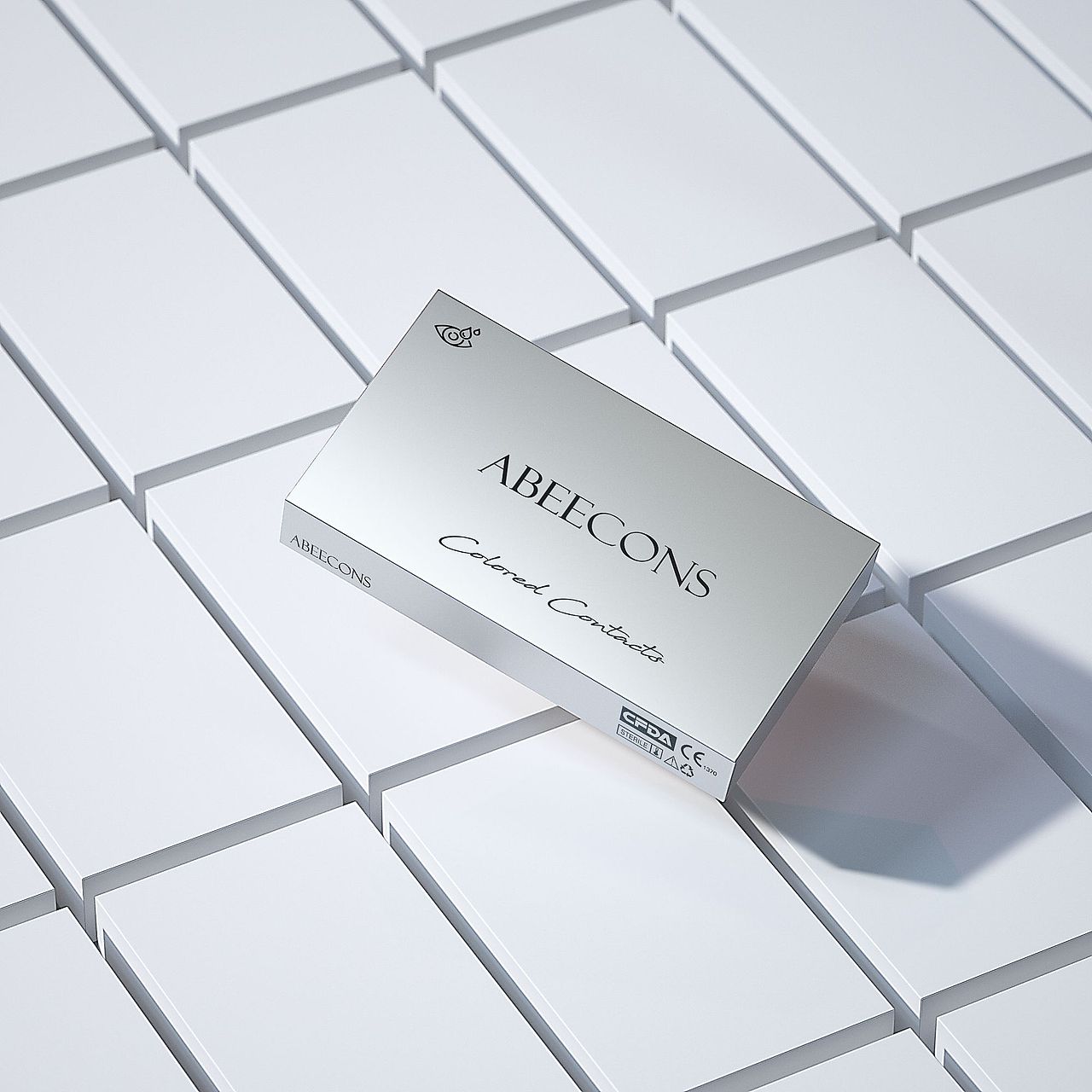 Abeecons美瞳品牌LOGO包装升级