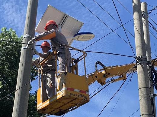 世博光电3.2v系统太阳能灯锂电池一体化路灯新农村建设