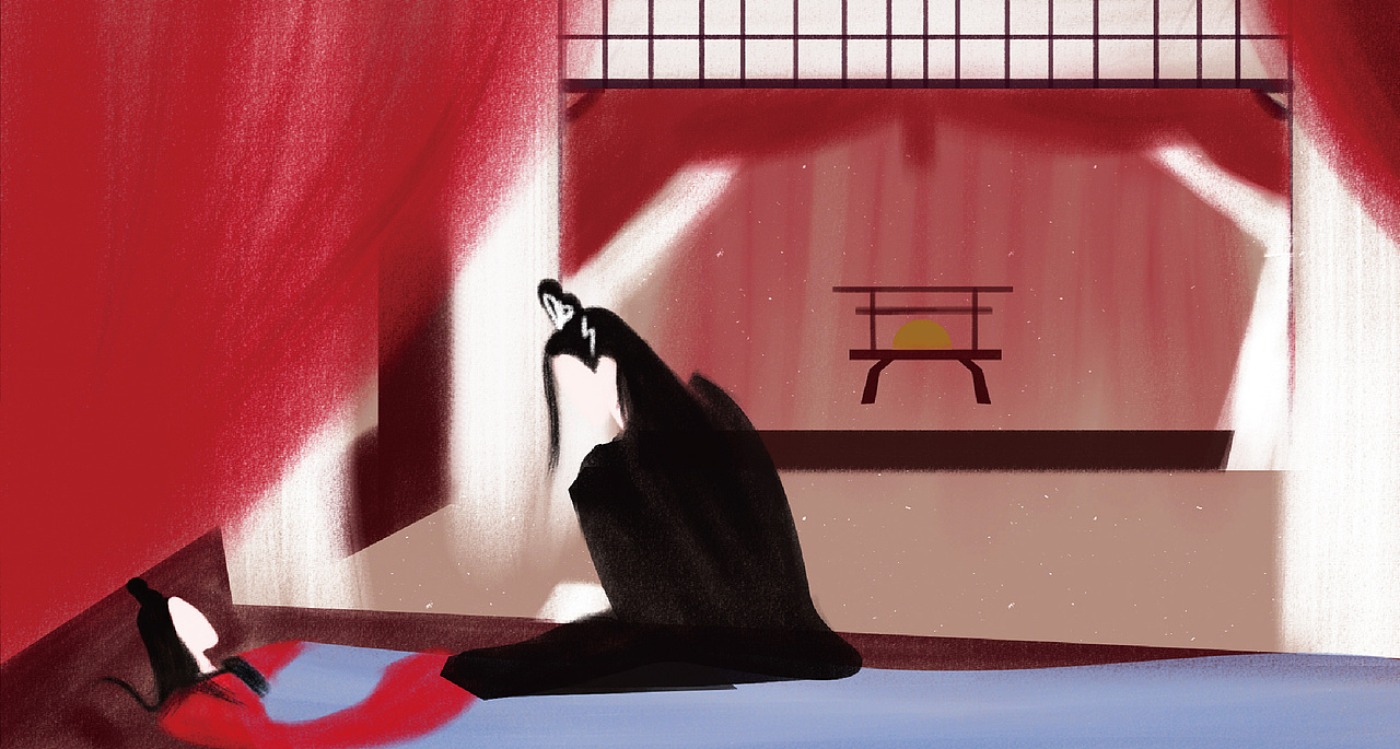 《刺客列传-执离》古人无复洛城东,今人还对落花风...