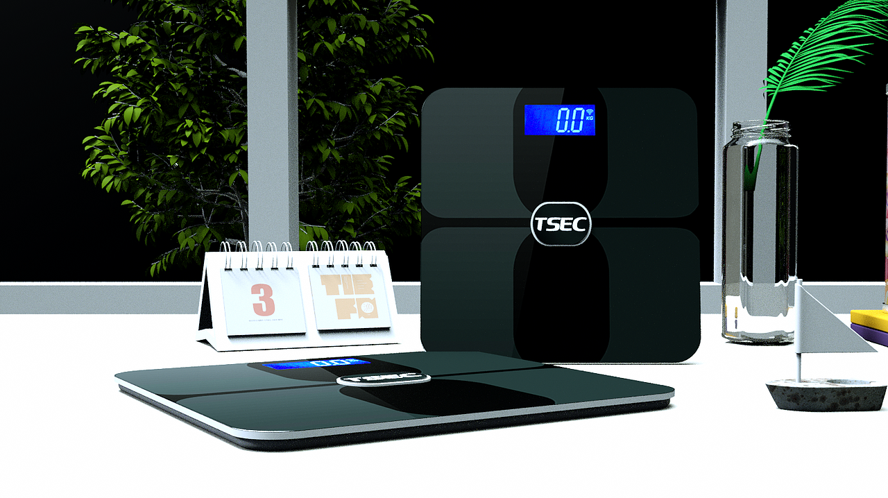 使用Ｃ４Ｄ建模摆放电子秤 让产品更加真实（图ZMjA0ODU1NjI0） - 产品 - 站酷设计师朕就是萌萌哒原创素材 - 站酷ZCOOL