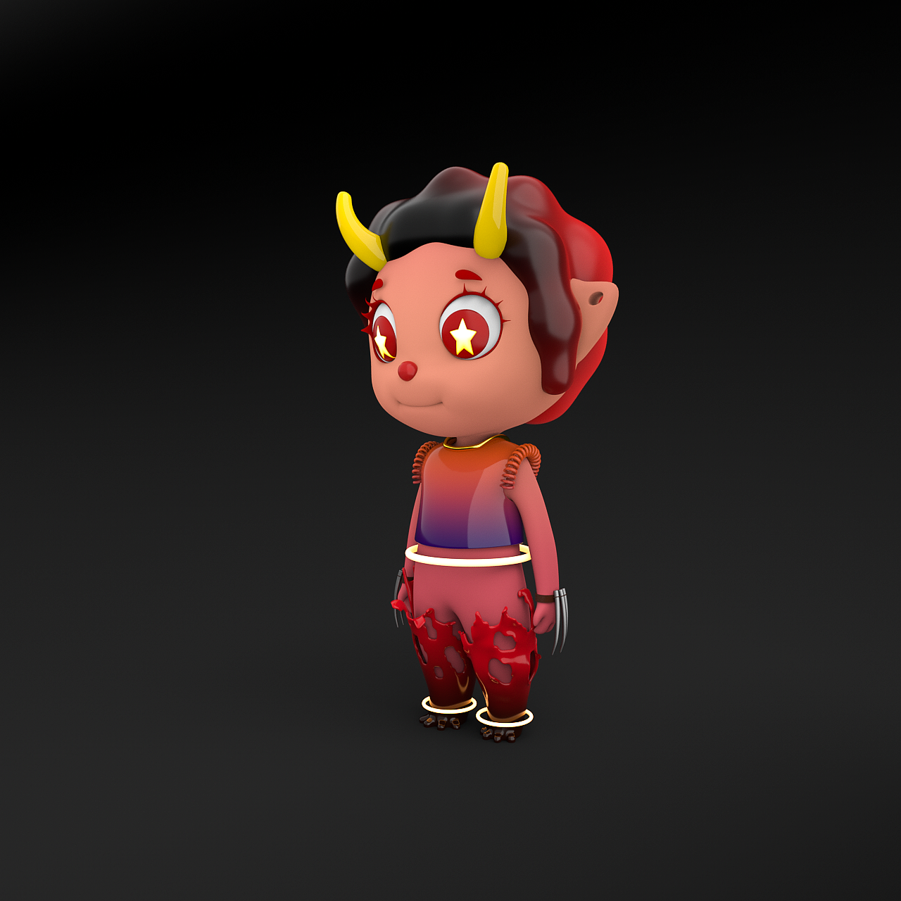 C4D建模（图ZMjMyODEyNjg4） - 人物/生物 - 站酷设计师Toity原创素材 - 站酷ZCOOL