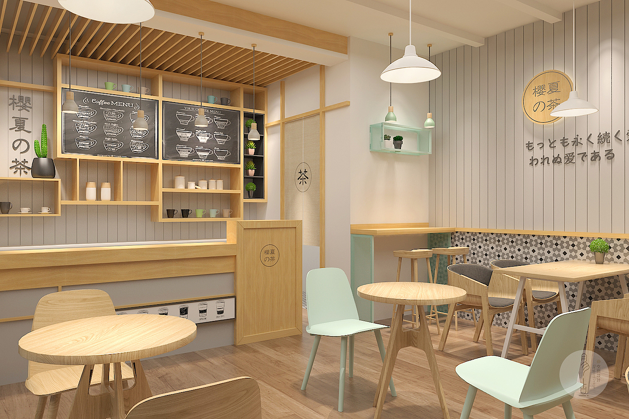 奶茶店店面形象设计