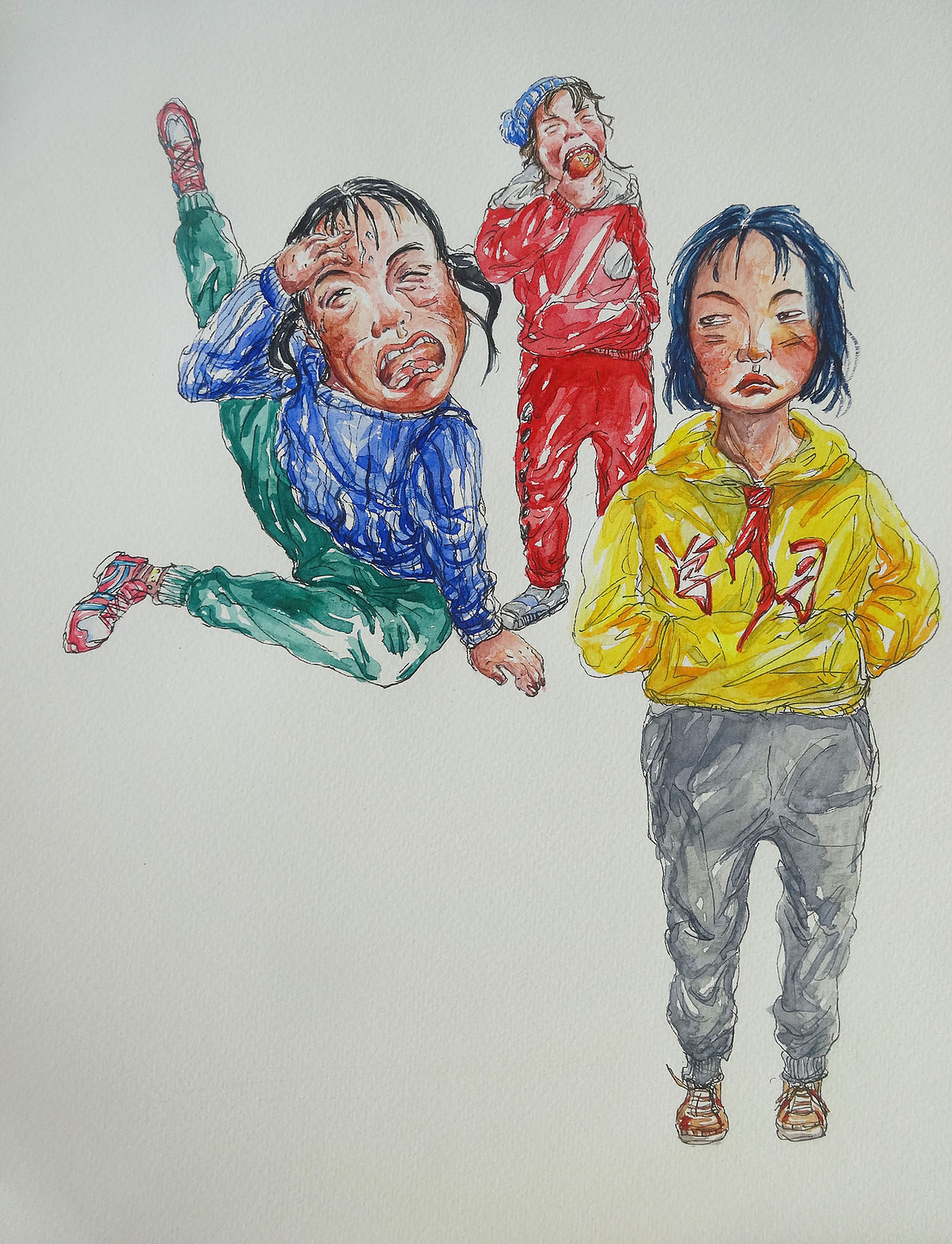 水彩插画（图ZMTA1Mjc3OTI4） - 艺术插画 - 站酷设计师留溜原创素材 - 站酷ZCOOL