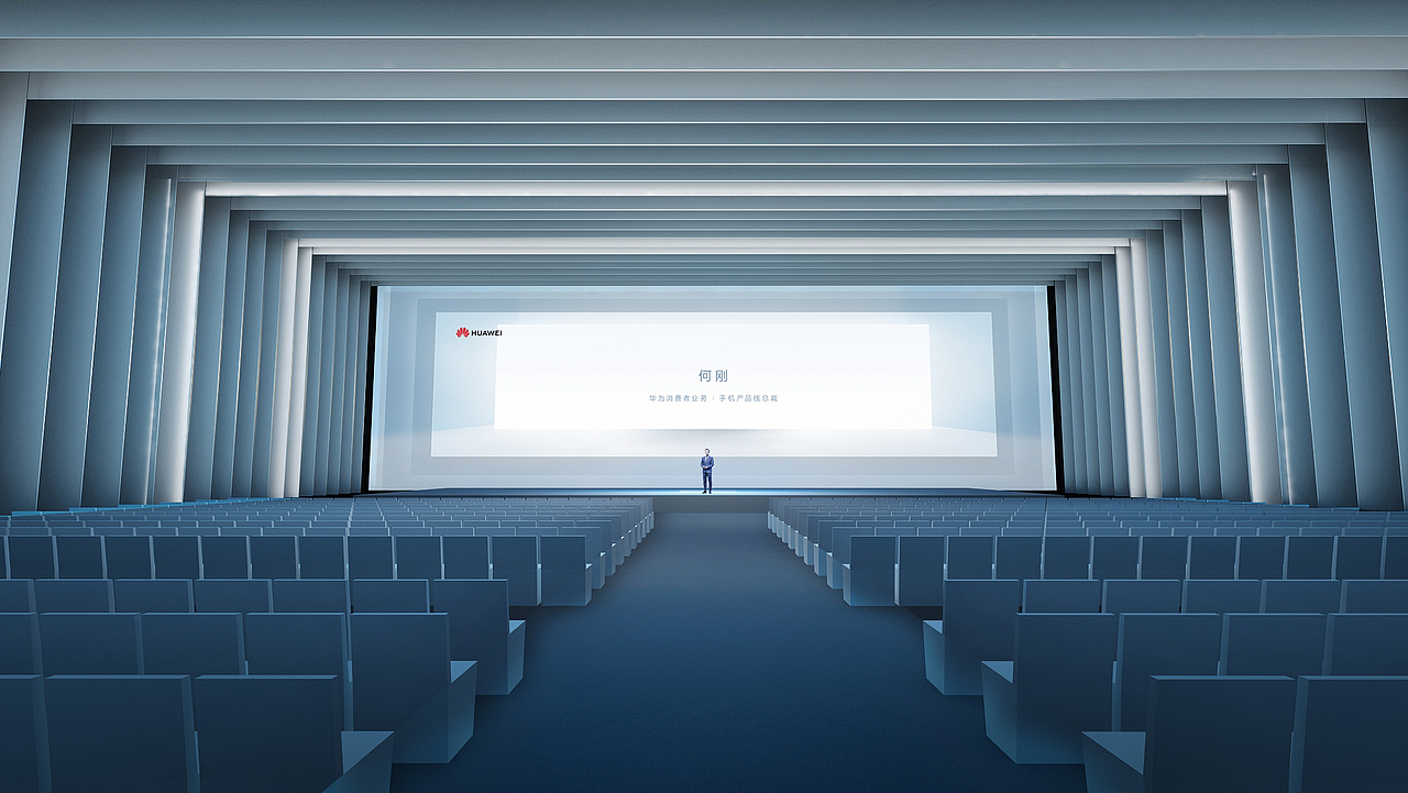 华为平板 舞美展区