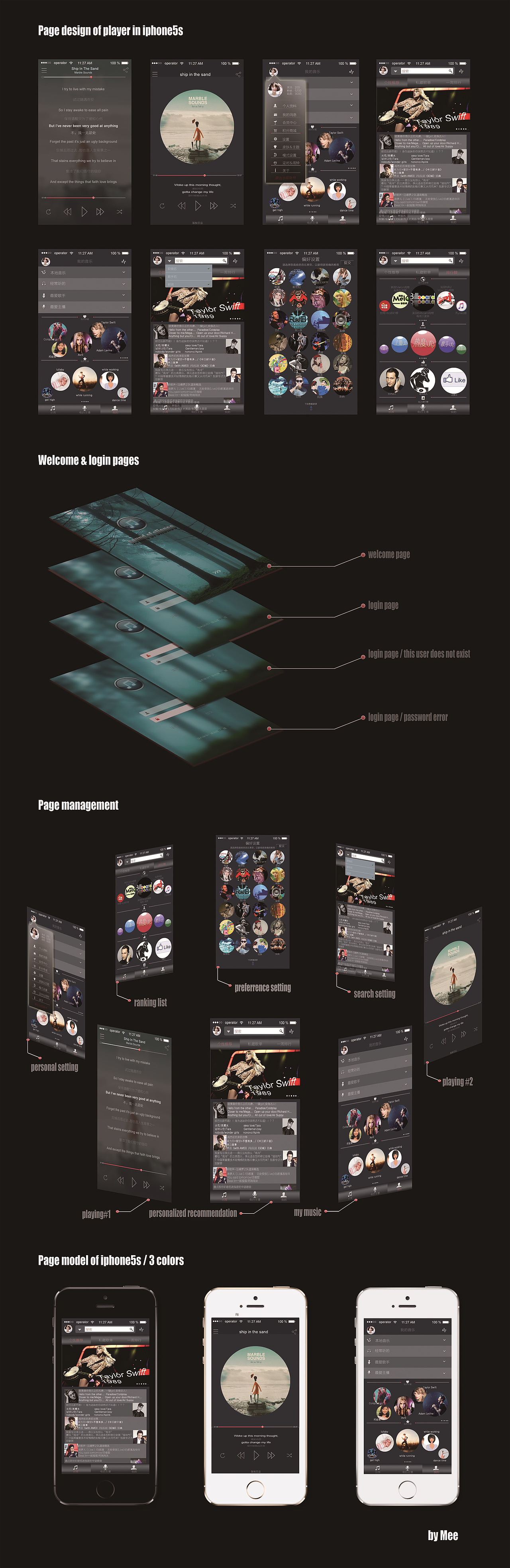 player page design for iphone5s（图ZNTc5NTc4NzI=） - APP界面 - 站酷设计师MeeGodzilla原创素材 - 站酷ZCOOL