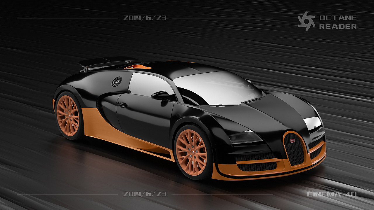 布加迪威龙布光练习