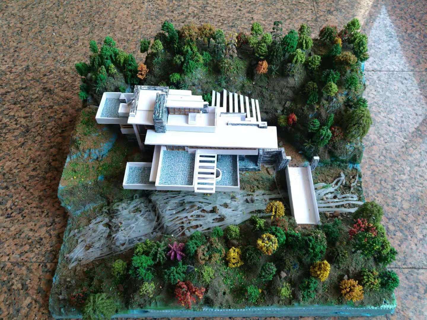 流水别墅|手工艺|其他手工|亮小胖 - 原创作品 - 站酷 (zcool)