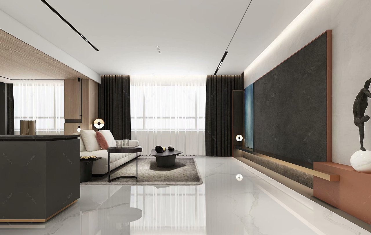 家装极简效果图