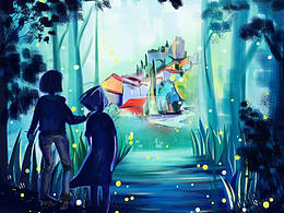 DRAW TOGETHER数码绘画作品