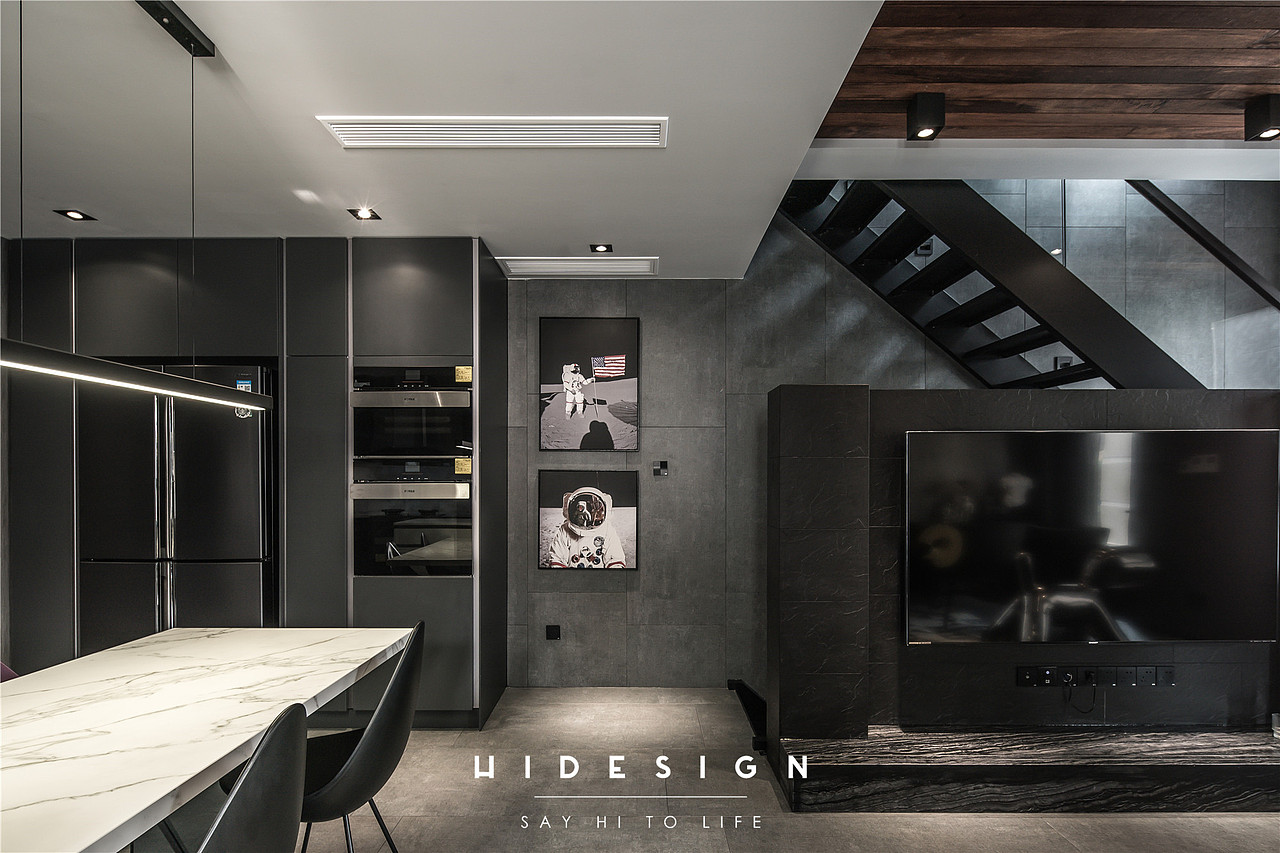 HiDesign丨首创旭辉城 联排丨现代工业风丨实景