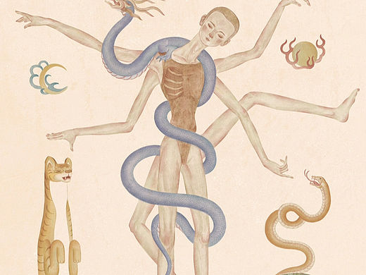 原创插画 -天地自在吾心