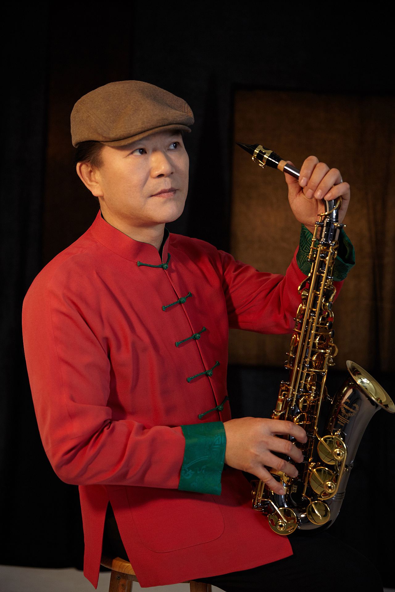 韦笙堡萨克斯代言人杜银鲛老师形象大片拍摄教程|摄影|人像摄影|服装