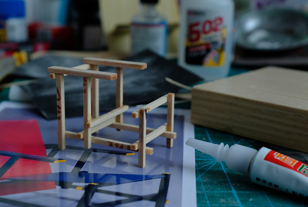 手工——里特维尔德“红蓝椅”（图ZMjI4NTU5MDA4） - 手办/模玩 - 站酷设计师die_Luft原创素材 - 站酷ZCOOL