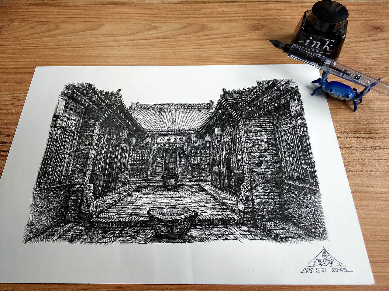 一组手绘建筑（商稿）（图ZMTYxMzM1MjI4） - 商业插画 - 站酷设计师傅淳强画者之旅原创素材 - 站酷ZCOOL