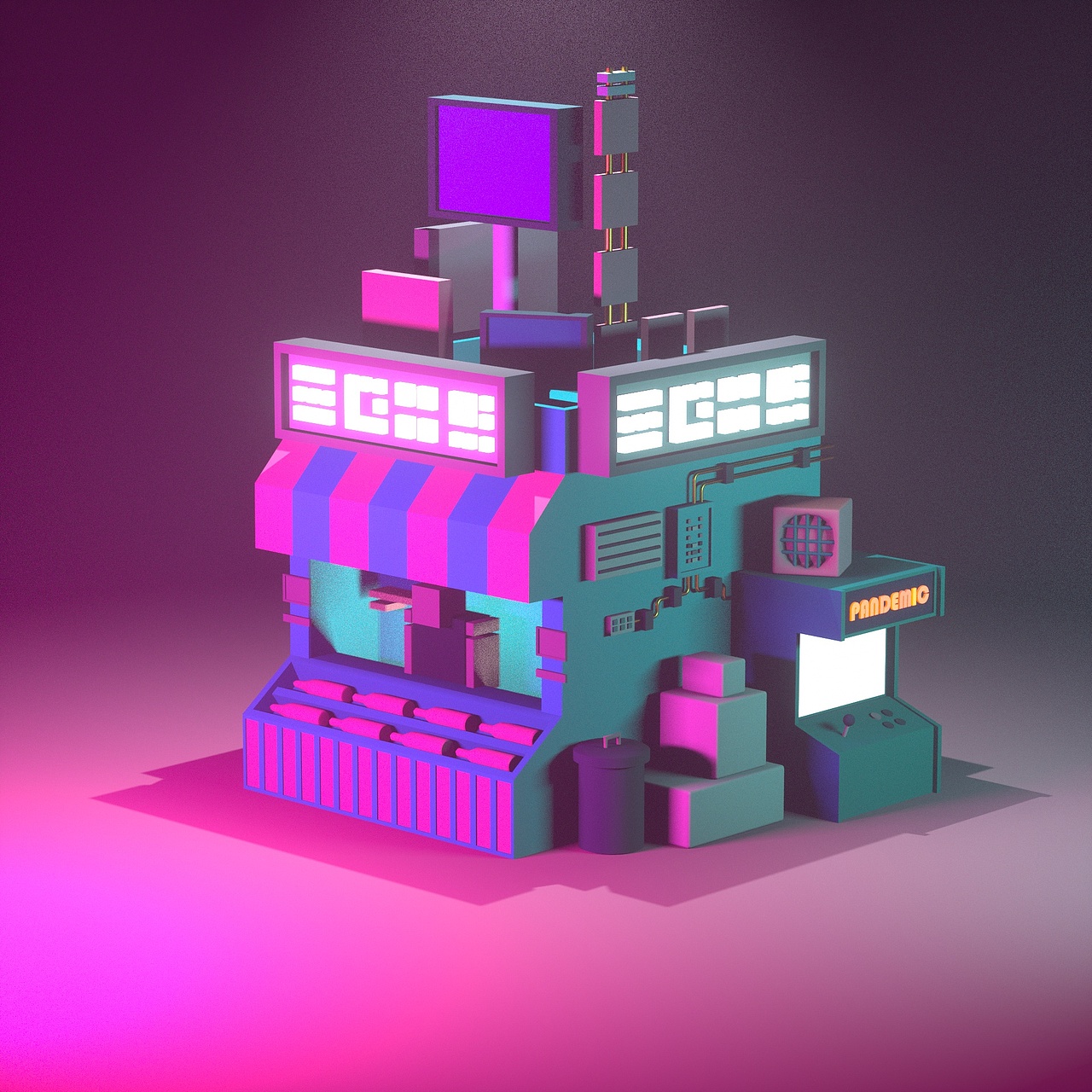 小房子（图ZMjIwNzQyNzI0） - 其他三维 - 站酷设计师Mr_klaus原创素材 - 站酷ZCOOL