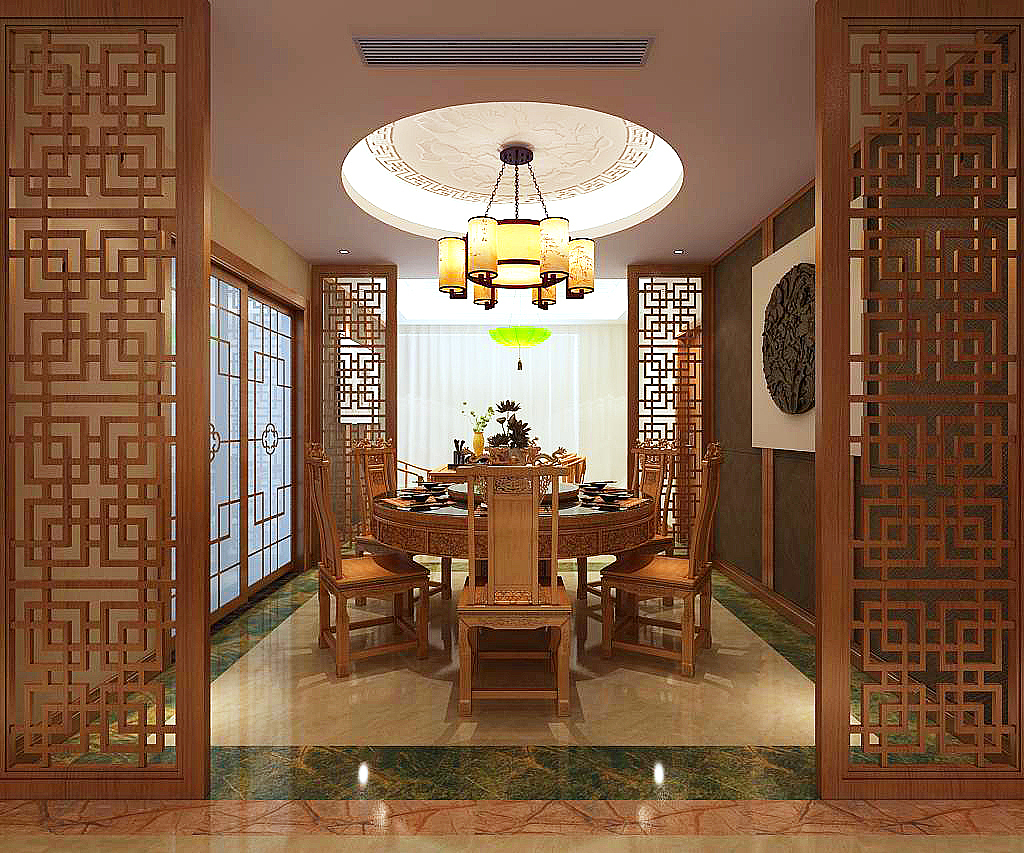 【奥北公元】-171㎡四室两厅-中式