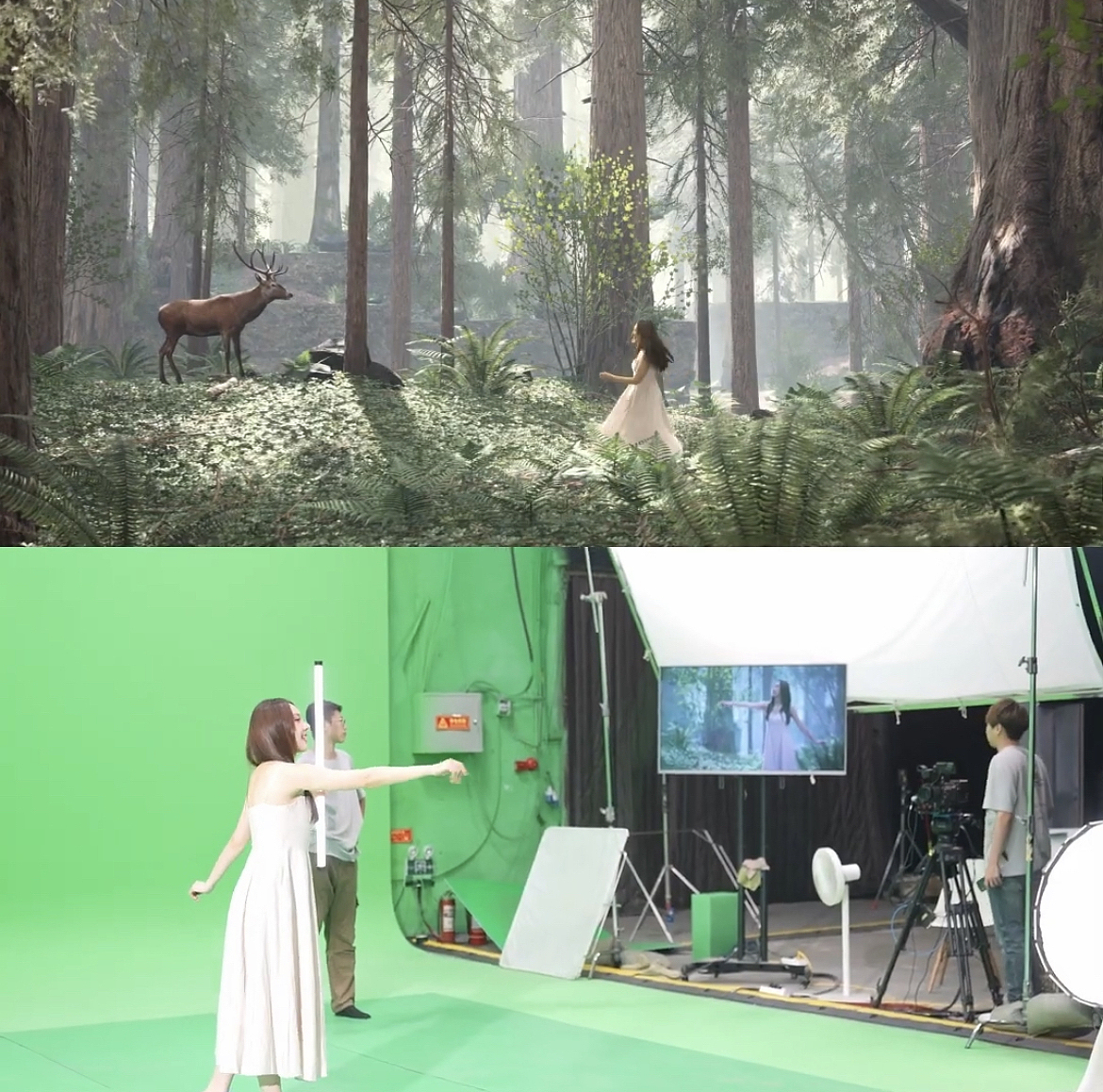 一块绿幕的天花板—MR虚拟拍摄