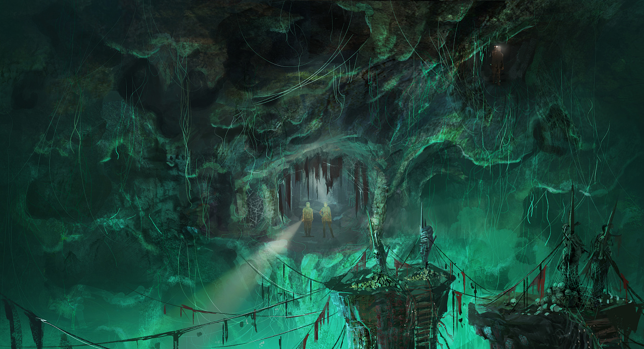 《寻龙诀》气氛图|影视|设定/分镜|徐一一鑫 - 原创作品 - 站酷