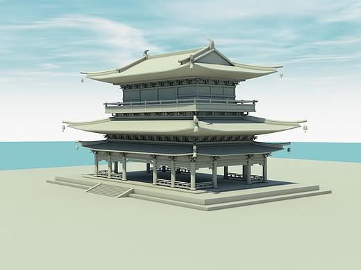 天刀相国寺古建（个人主页-ZMjY3NDE5MTY=） - 建筑/空间 - 站酷设计师如何生存原创素材 - 站酷ZCOOL