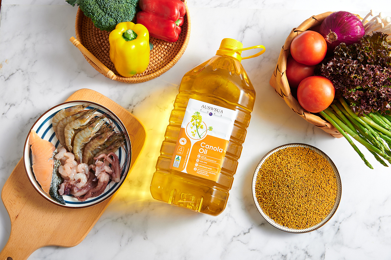 原装进口低芥酸菜籽油食用油拍摄